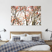 赤いローワン果実又はアッシュベリー キャンバスプリント (インサイチュ (寝室))