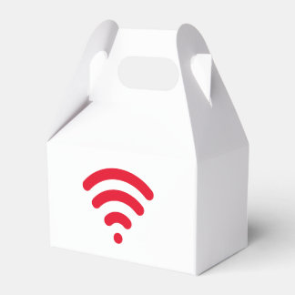 赤いワイヤレス信号の優先ボックス フェイバーボックス