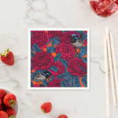 赤いワラタと妖精のレンチ スタンダードカクテルナプキン (インサイチュ)