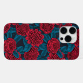 赤いワラタの花 iPhoneケース (裏面横)