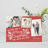 赤いヴィンテージホリー傾斜スナップショット数々の – 写真3 シーズンカード (スタンド正面)