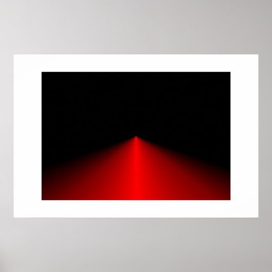 赤い三角形 ポスター (正面)