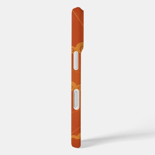 赤い中国のドラゴン・赤背景 Case-Mate iPhoneケース (裏面 / 右)