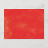 赤い中国: 旧正月の招待状 インビテーションポストカード (裏面)