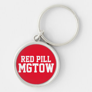 赤い丸薬MGTOW キーホルダー