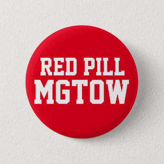 赤い丸薬MGTOW 缶バッジ