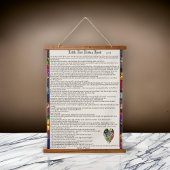 赤い乗馬のフード読の話 | 吊り下げ型タペストリー