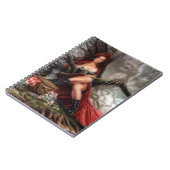 赤い乗馬フードのノート! ノートブック (左側)