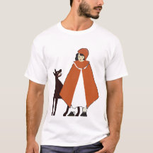 赤い乗馬用フード