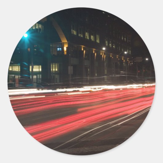 赤い乗馬 ラウンドシール (正面)