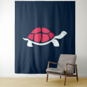 赤い亀 タペストリー (インサイチュ)