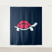 赤い亀 タペストリー (正面)