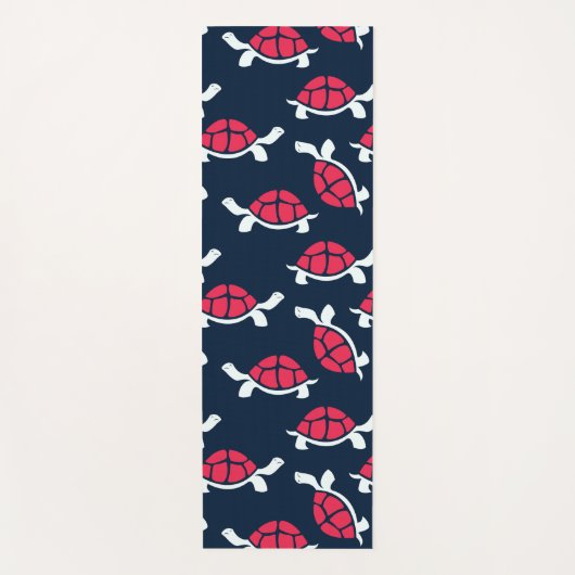 赤い亀 ヨガマット (正面)