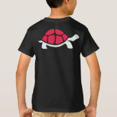 赤い亀 Tシャツ (裏面)