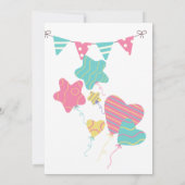 赤い二つの誕生日 サンキューカード (裏面)