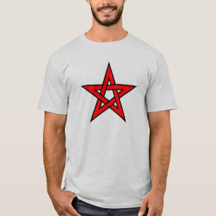 赤い五芒星 Tシャツ