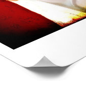 赤い亜麻布の婦人、セッメット ポスター (角)