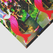 赤い人魚がパーティーをする 薄葉紙 (詳細)