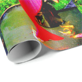 赤い人魚のパーティを楽しむこと ラッピングペーパー (ロールコーナー)