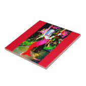 赤い人魚の仲間 タイル (側面)