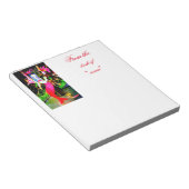 赤い人魚の仲間 ノートパッド (アングル)