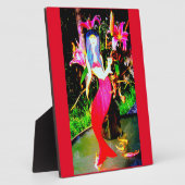 赤い人魚の仲間 フォトプラーク (側面)