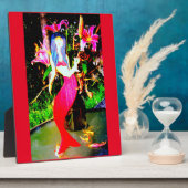 赤い人魚の仲間 フォトプラーク (側面)