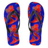 赤い人魚 ビーチサンダル (フットベッド)