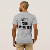 赤い人 Tシャツ (裏面フル)