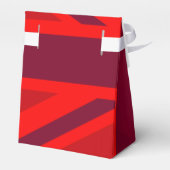 赤い保Calmとユニオンのジャック国旗のテキスト フェイバーボックス (裏面サイド)