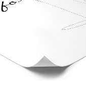 赤い傘のアートポスターが描かれた可愛いカップル ポスター (角)