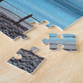 赤い傘のバレンタインデーを愛してカップル ジグソーパズル (側面)