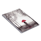 赤い傘の恋人 ノートブック (右側)