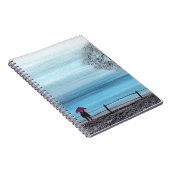 赤い傘を愛してカップル ノートブック (右側)