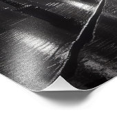 赤い傘を持った人 フォトプリント            (角)