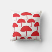 赤い傘 クッション (正面)
