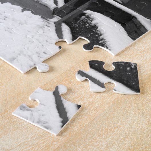 赤い傘 ジグソーパズル (側面)