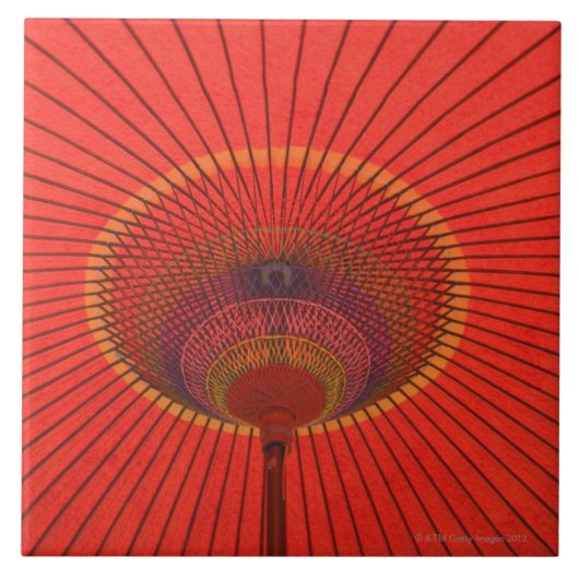赤い傘 タイル (正面)