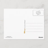 赤い傘 ポストカード (裏面)