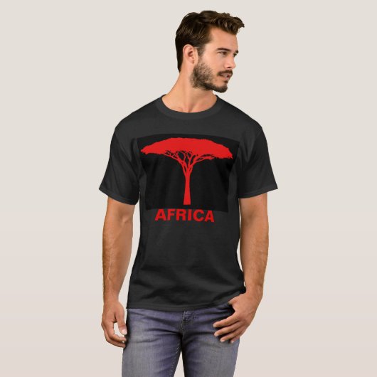 赤い傘 Tシャツ (正面フル)