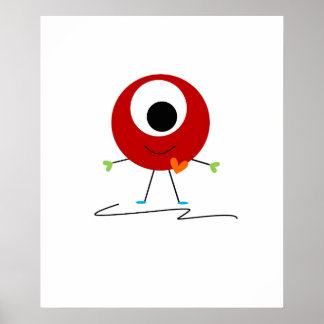 赤い優しいモンスター ポスター