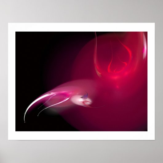 赤い光の鳥 ポスター (正面)