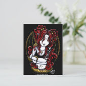 赤い入れ墨のフェイリー ポストカード (スタンド正面)