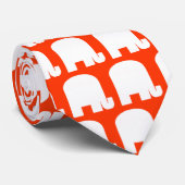 赤い共和党のタイ ネクタイ (ロール)