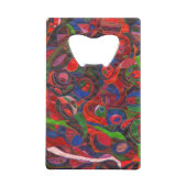 赤い円 クレジットカード栓抜き (裏面)