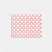 赤い円 ポストイット (正面)