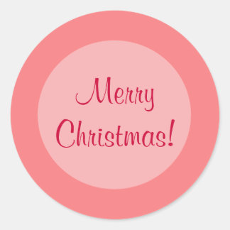 赤い円 ラウンドシール