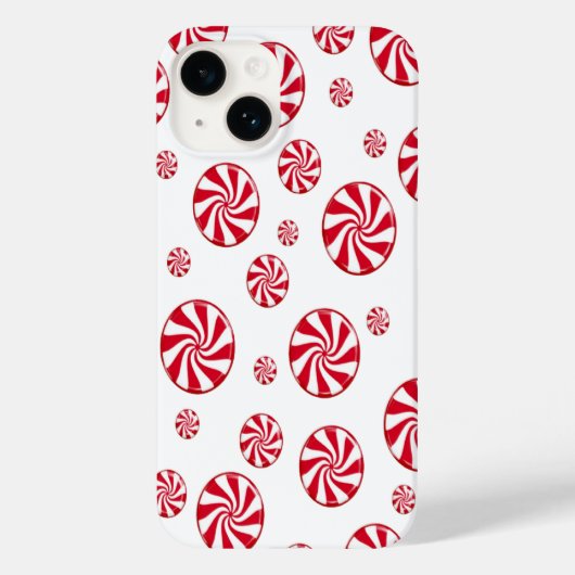 赤い円 Case-Mate iPhoneケース (裏面)