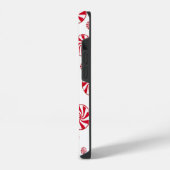 赤い円 iPhoneケース (左側面)