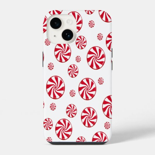 赤い円 iPhoneケース (裏面)